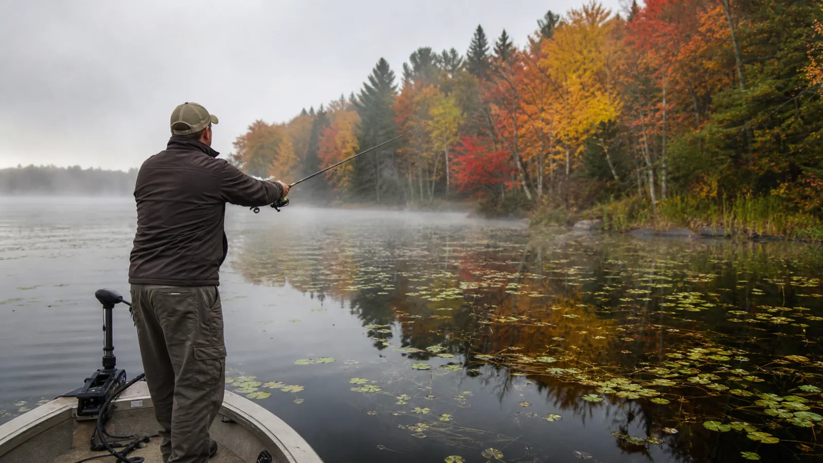 Fall Pickerel Fishing: Weedlines & Cold Water
