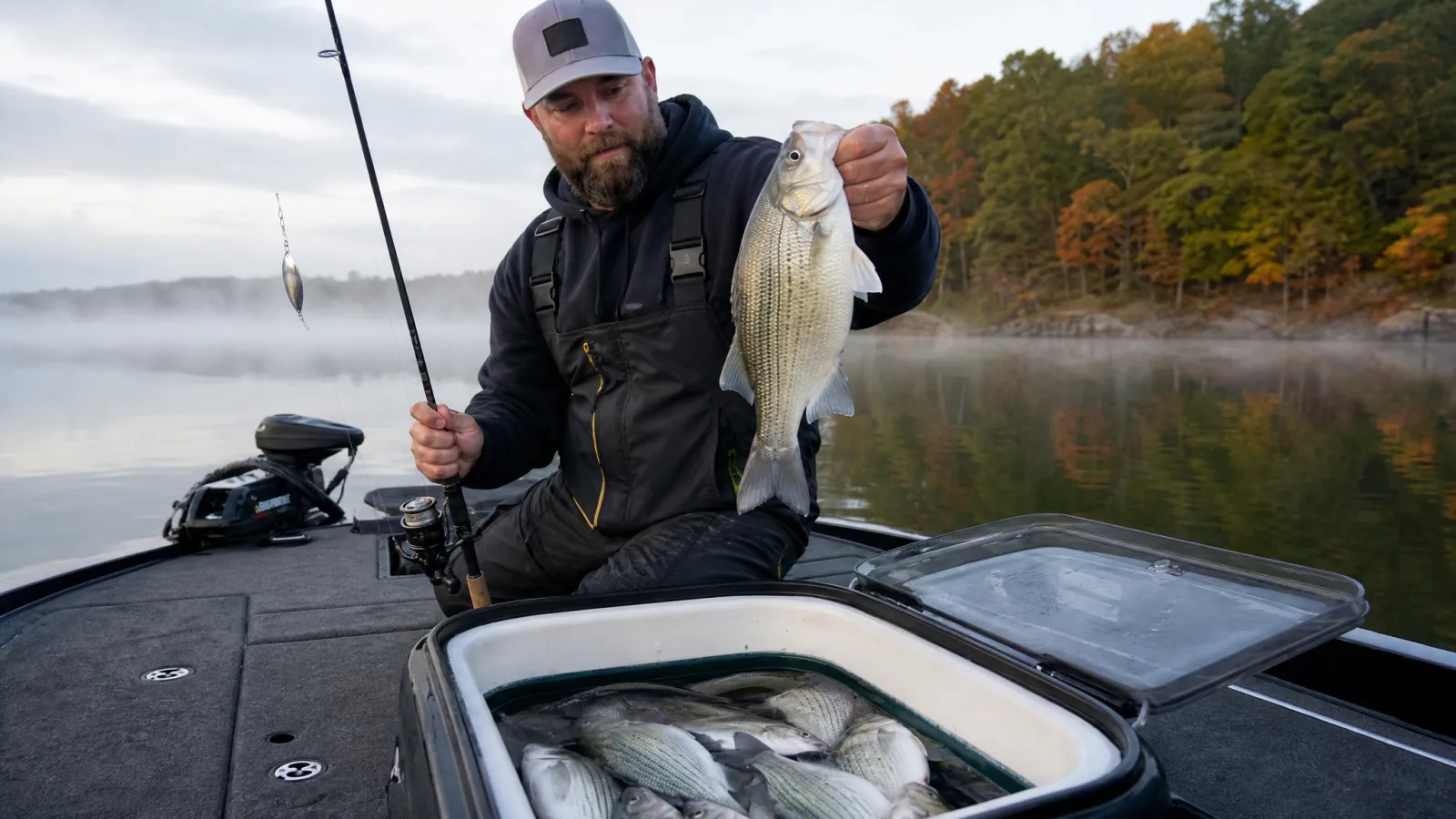 Fall White Bass: Reservoir School Tactics