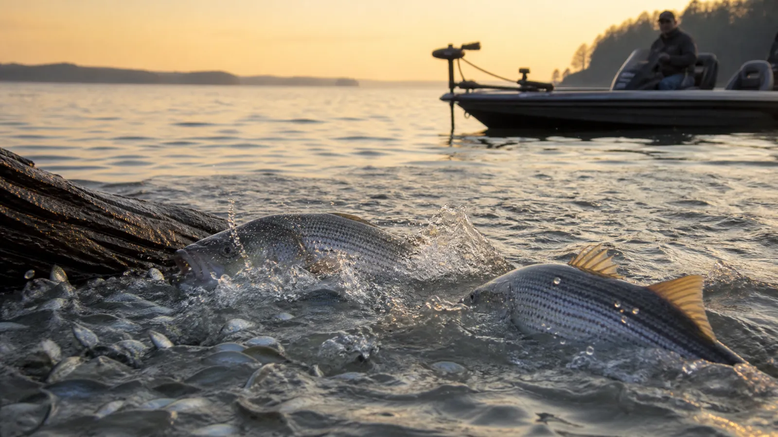 Inland Striped Bass: Fall Reservoir Tactics