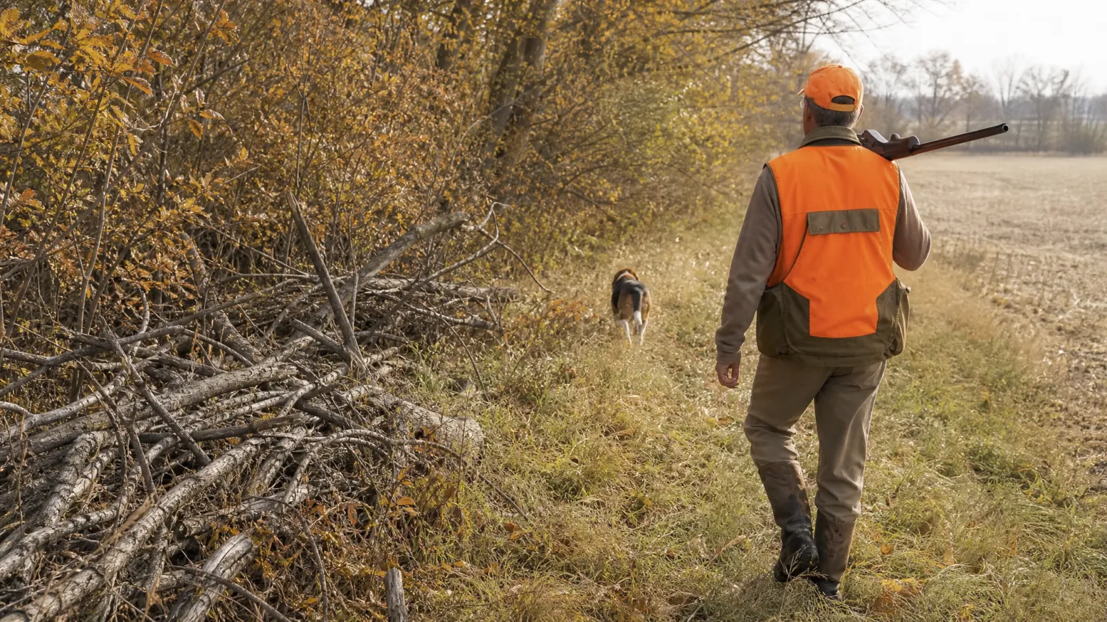 October Rabbit Hunting: Brush Piles & Fencerows